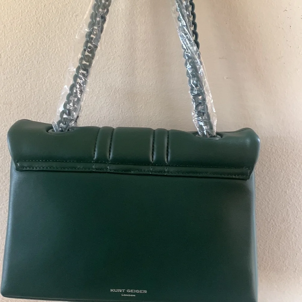 - Kurt Geiger London Leather Kensington Union Jack Bag - Picture 6 of 11